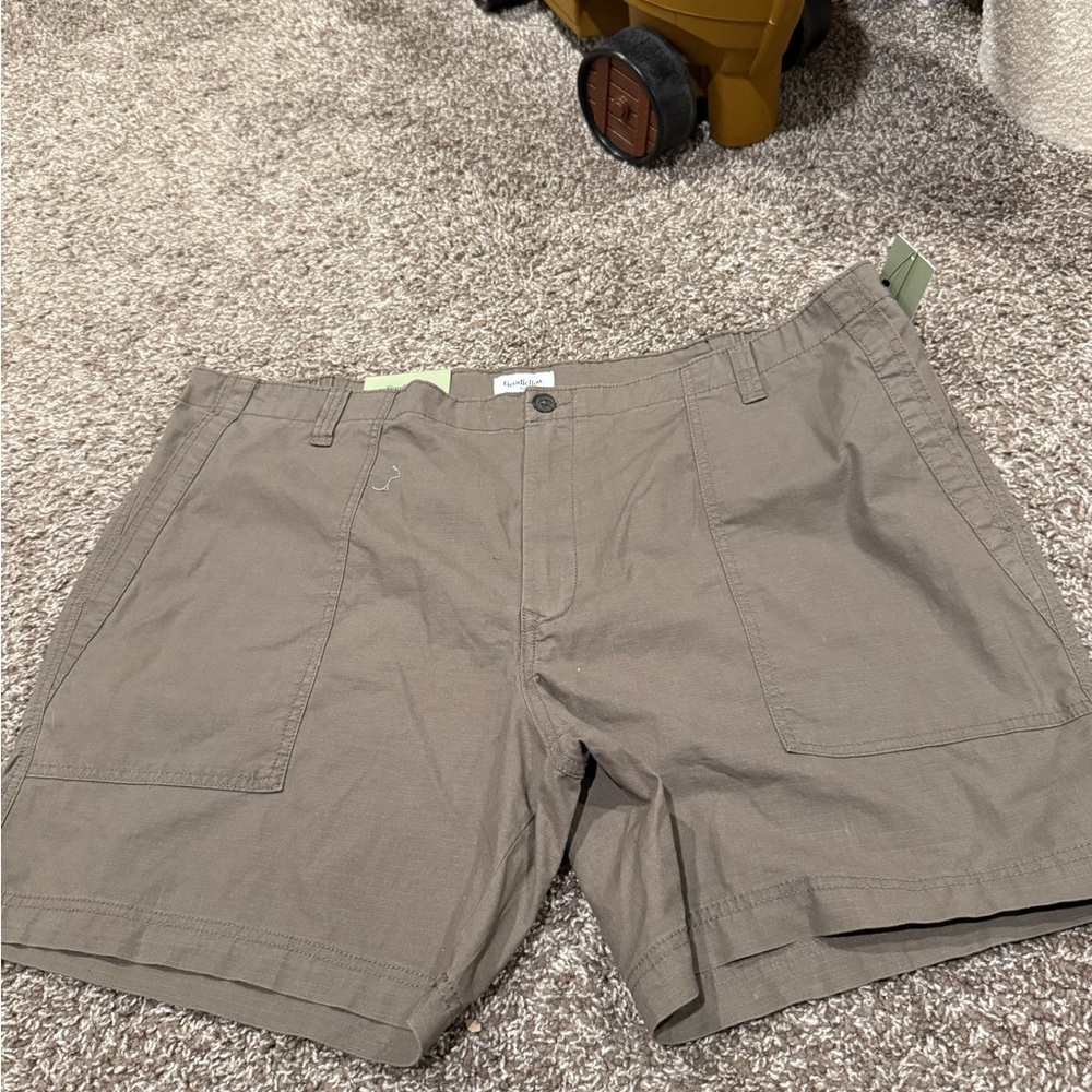 🌽Men's brown utility Shorts